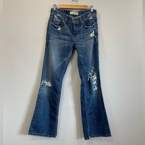 Juicy Couture - Ripped Boot Cut Jeans 👖
